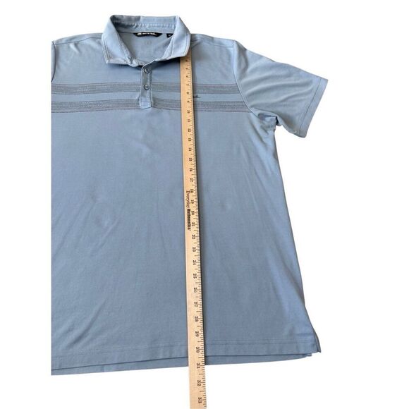 Travis Mathew San Pedro Polo T-Shirt size XXL Golf Blue - Picture 7 of 10